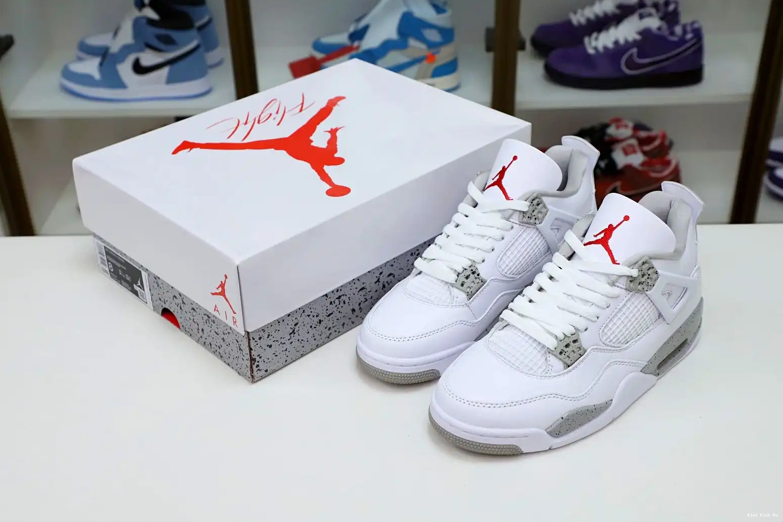 OREO' RETRO 4 'WHITE JORDAN AIR Kimikick 0430